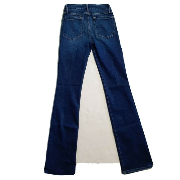 FRAME Distressed Le Mini Boot Mid Rise Jeans - Picture 6 of 10